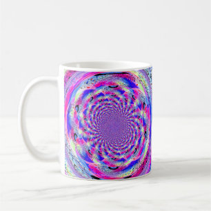 Mug Conception fractale psychédélique