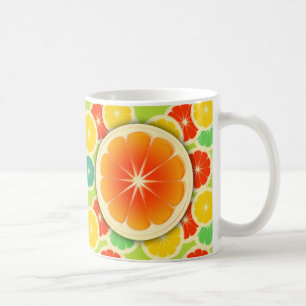 Mug Conception fraîche d'agrumes, coloré mignon