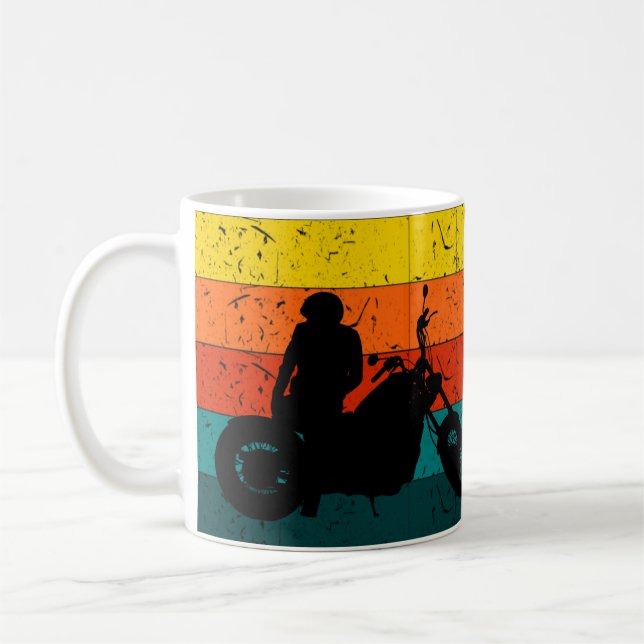 Mug Conception inspirée par l'aventure et le cyclisme (Gauche)