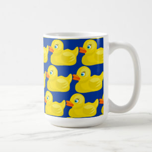 Mug Conception mignonne en caoutchouc jaune