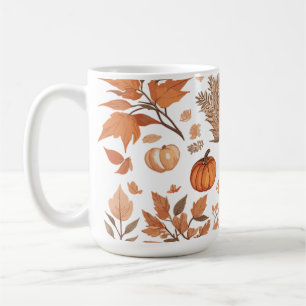 Mug Conception motif d'automne
