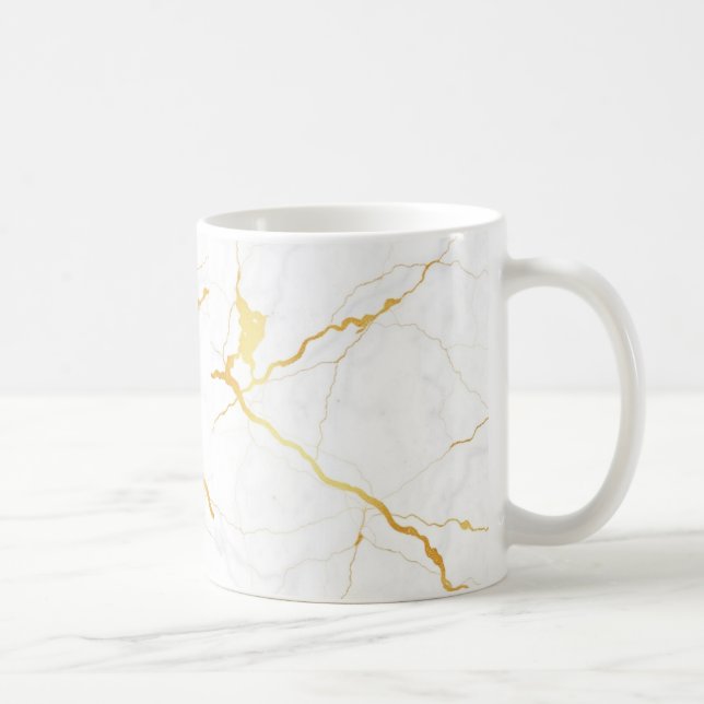 Mug Conception Motif en céramique avec carrelage - Des (Droite)