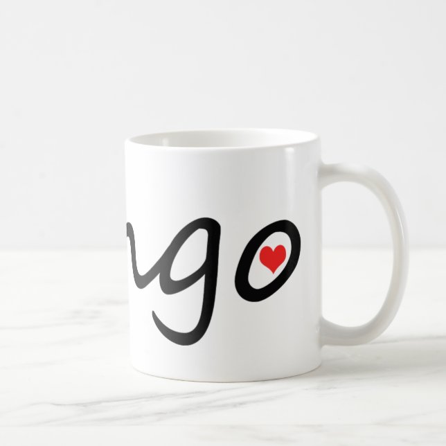 Mug Conception originale d'amant de tango ! (Droite)