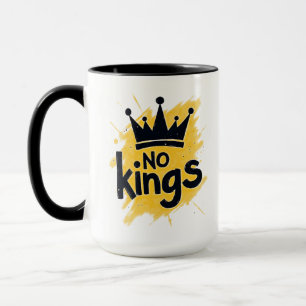 Mug Conception Pas de rois - Le pouvoir au peuple