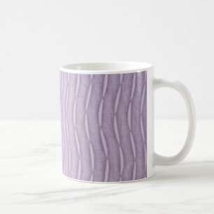 Mug Conception rayée moderne verticale lavande