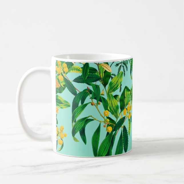 Mug Conception répétée transparente faite avec des feu (Gauche)