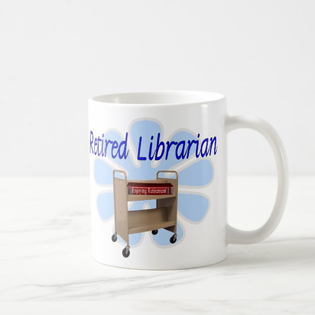 Mug conception retirée de chariot de livre de (Droite)