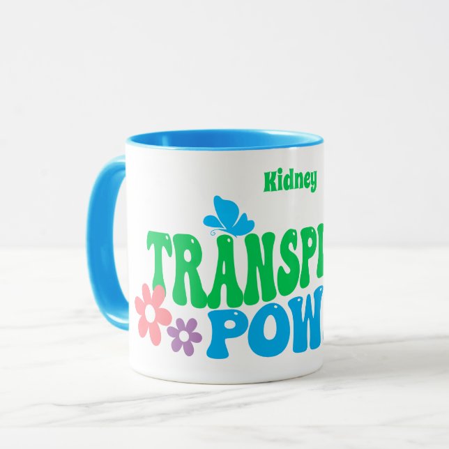 Mug Conception rétro-alimentation de greffe personnali (Devant gauche)