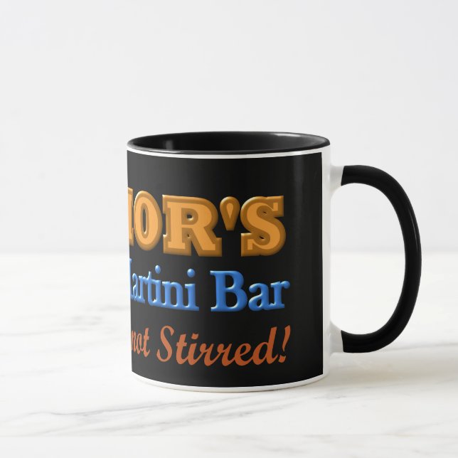 Mug Conception secouée par barre de Martini du (Droite)
