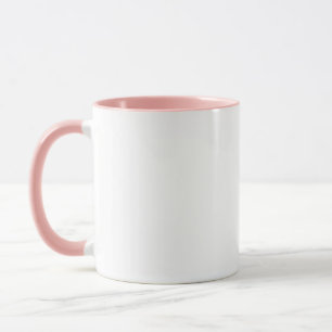 Mug Conception simple blanche personnalisée Ajouter un