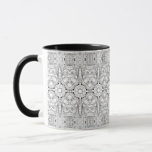 Mug Conception tribale de Zendoodle