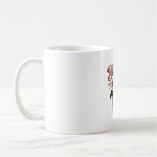 Mug Conception vectorielle florale de cheval 10 pour f