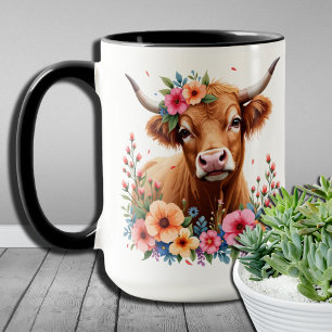 Mug Conceptions de charme des Highlands Vache des High