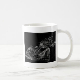 Mug conceptions de dièse. bikeonblack de speed-way