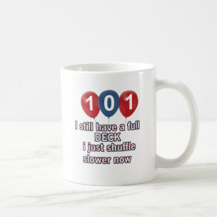 Mug conceptions drôles d'anniversaire de 101 ans