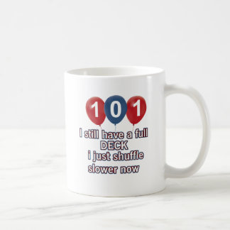 Mug conceptions drôles d'anniversaire de 101 ans