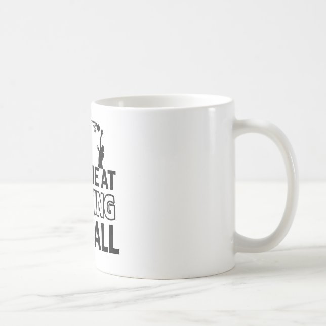 Mug Conceptions fraîches de net-ball (Droite)