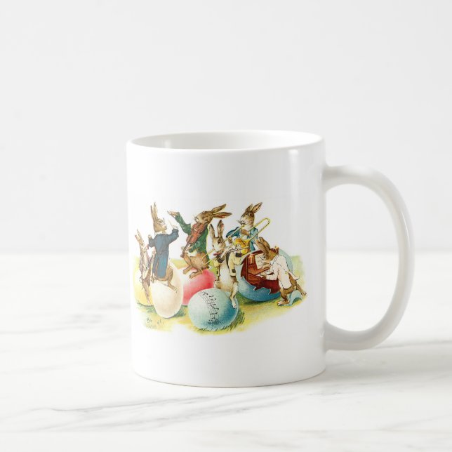 Mug Concert Bunny de Pâques Vintage (Droite)