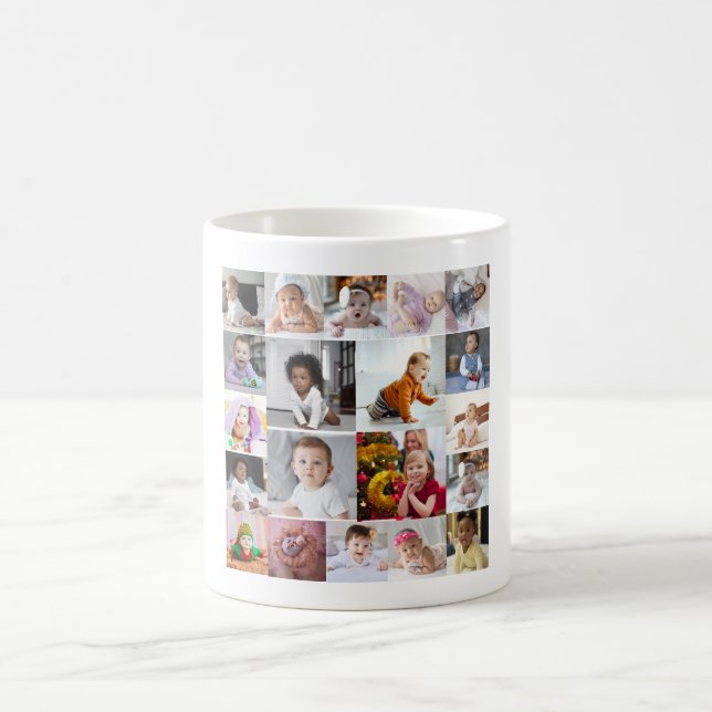 Mug Concevez votre propre collection de photos 20 (Centre)