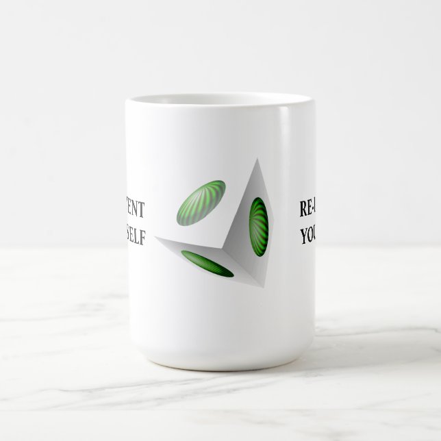Mug Concevez-vous en 3D (Centre)