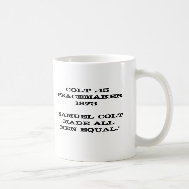 Mug Conciliateur du colt .45 (Droite)