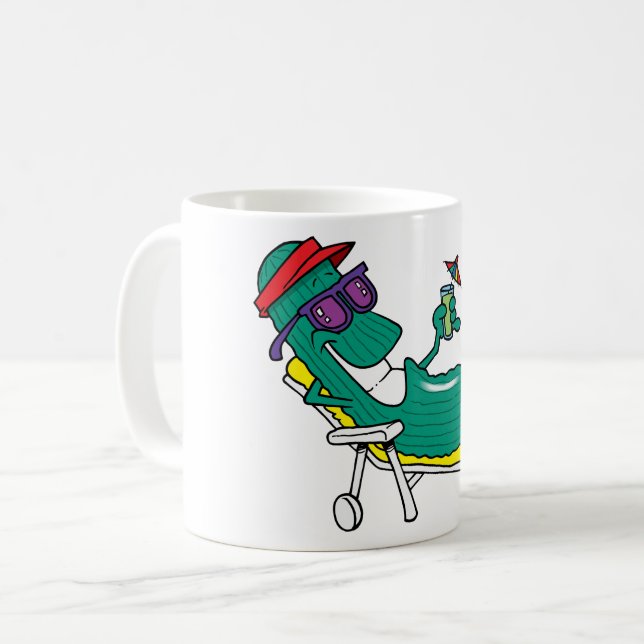 Mug Concombre Cool (Devant gauche)