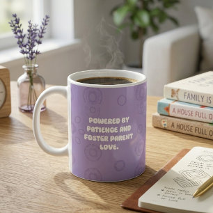 Mug Conçu par la patience et l'amour d'un parent d'acc