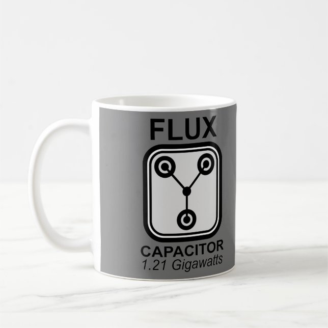 Mug Condensateur FLUX 1,21 Gigawatts (Gauche)