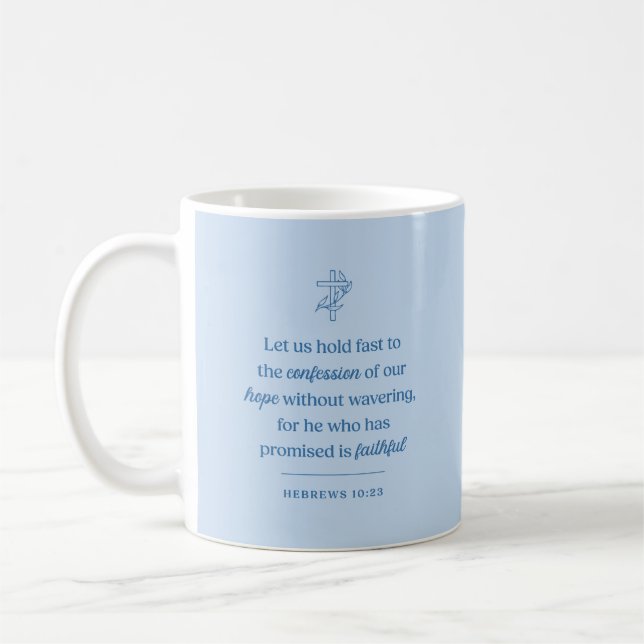 Mug Confession of Hope Christian (Gauche)