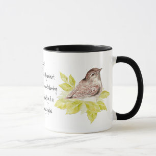 Mug Confiance dans l'Écriture du Seigneur avec Aquarel
