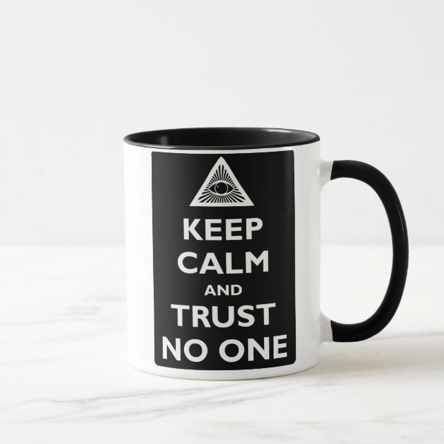 Mug Confiance personne (Droite)