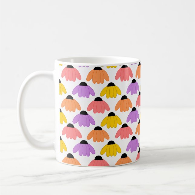 Mug Confleurs de couleur plus grands (Gauche)