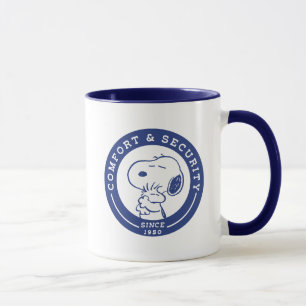 Mug Confort et sécurité   Snoopy & Woodstock Hug