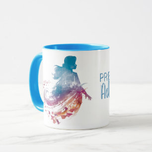 Mug Congelé 2 : Anna Aquarelle Silhouette