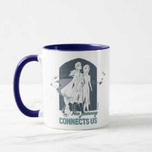 Mug Congelé 2 : Anna & Elsa   Le voyage nous connecte