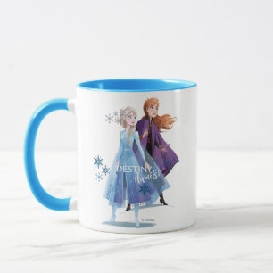Mug Congelé 2 : Elsa & Anna   Destiny Await !