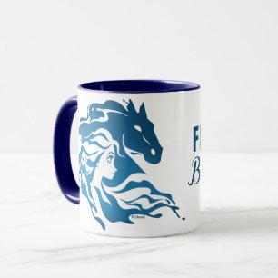 Mug Congelé 2 : Elsa et le Nokk Aquarelle Silhouette