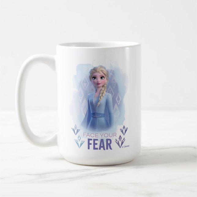 Mug Congelé 2 : Elsa | Faites face à votre peur (Gauche)