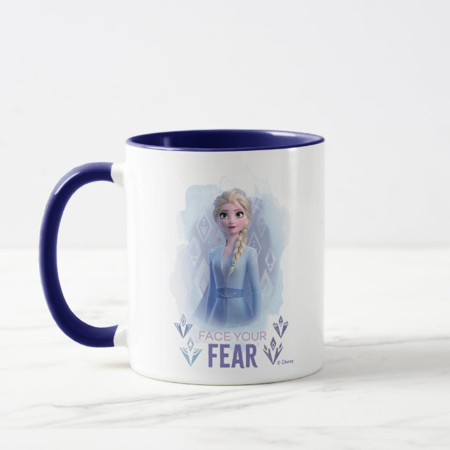Mug Congelé 2 : Elsa | Faites face à votre peur (Gauche)