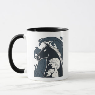 Mug Congelé 2 : Elsa & The Nokk Woodcut Graphic