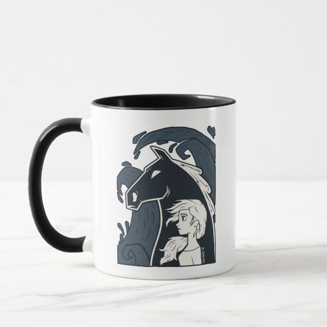 Mug Congelé 2 : Elsa & The Nokk Woodcut Graphic (Gauche)