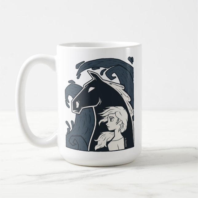 Mug Congelé 2 : Elsa & The Nokk Woodcut Graphic (Gauche)