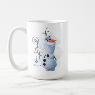 Mug Congelé 2 : Olaf avec nom stylisé Graphique