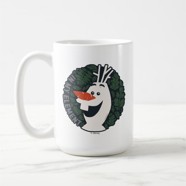 Mug Congelé 2 : Olaf | Dans Mon élément (Gauche)