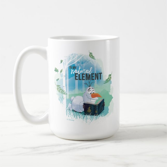 Mug Congelé 2 : Olaf | Dans Mon Élément Naturel (Gauche)