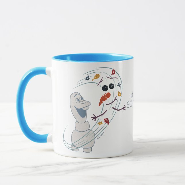 Mug Congelé 2 : Olaf Et Le Vent (Gauche)