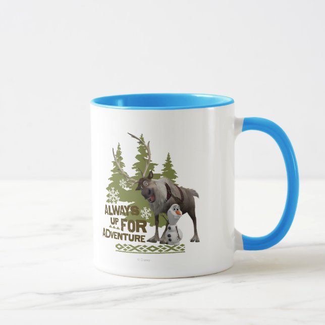 Mug Congelé | Toujours prêt pour l'aventure (Droite)