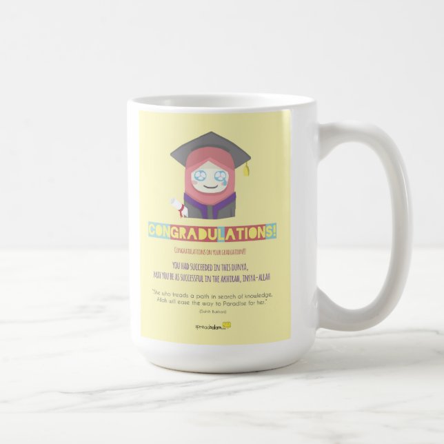 Mug Congradulations ! (Femelle) (Droite)
