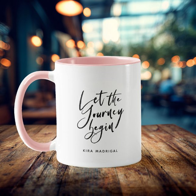 Mug Congrats de Script de Graduation Moderne Citation  (Créateur téléchargé)