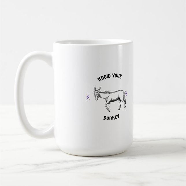Mug connaître votre âne (Gauche)